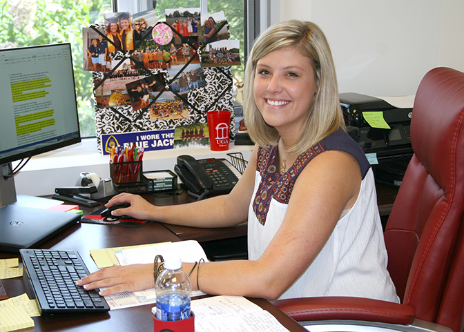 Breanna Coursey is the academics counselor for the UGA Tifton Campus.