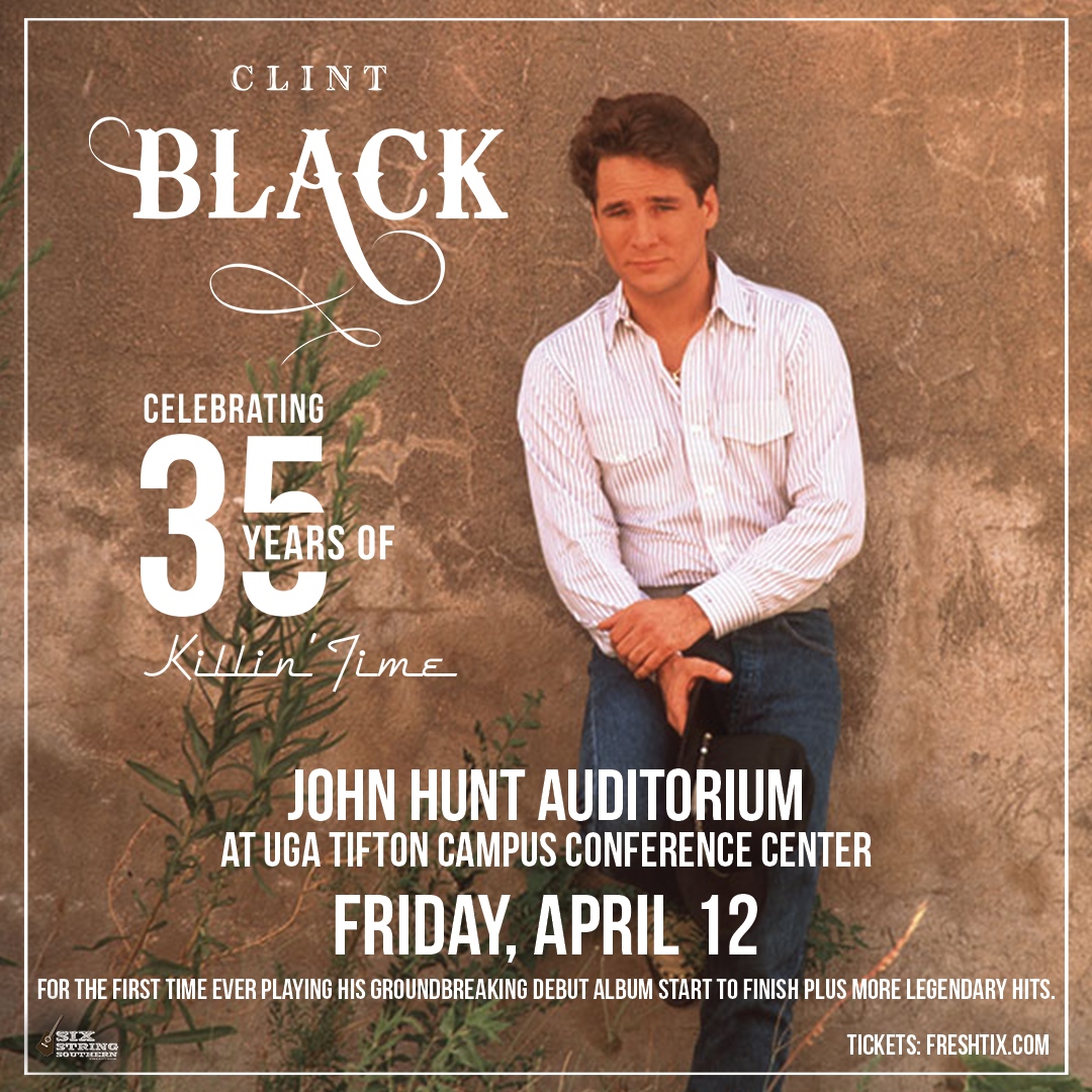 Clint Black Celebrating 35 Years of Killin' Time Event Calendar