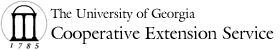University of Georgia Cooperative Extension Service logo