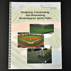 cover of Designing, Constructing, and Maintaining Bermudagrass Sports Fields book