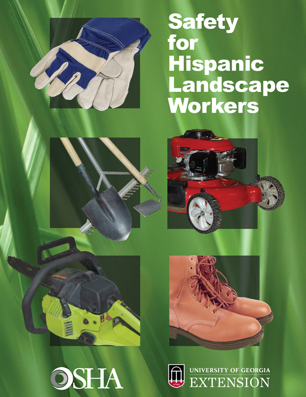 Cover of Safety for Hispanic Landscape Workers book
