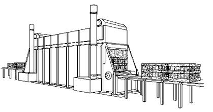 Illustration of a typical hydrocooler.