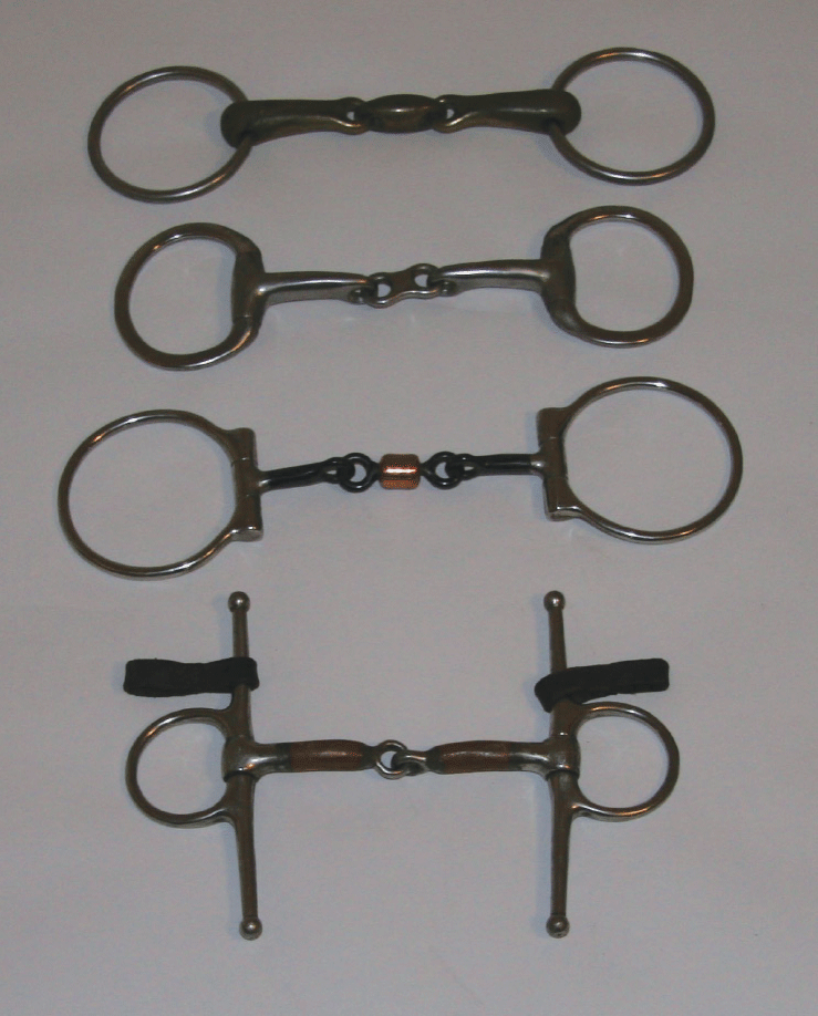 Snaffle bit styles