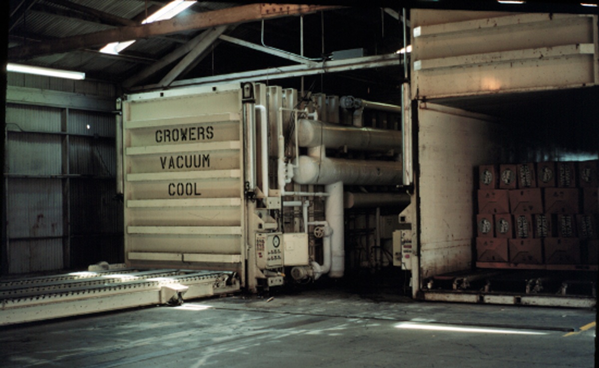 Figure 6. Vacuum cooler (Courtesy of Paul Sumner)
