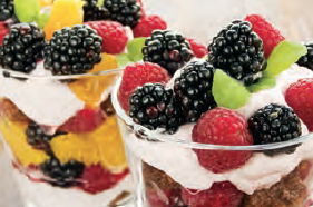 fruit parfaits