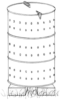 Barrel or Drum Composter