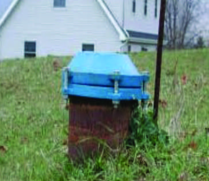 Capped well