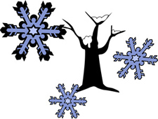 snowy ornamental