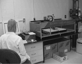 Soil testing laboratory