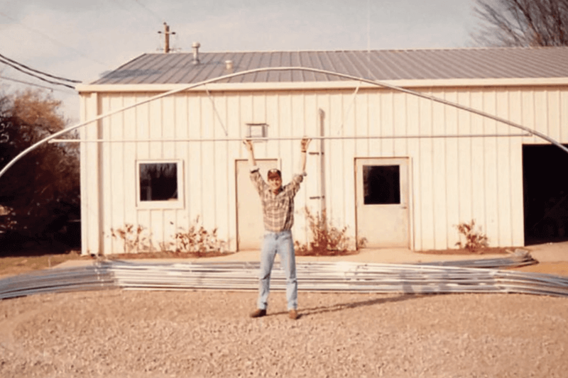 As a graduate student at UGA, Dean Kopsell helped construct a greenhouse that still stands at the Riverbend Greenhouse Complex and is used by the UGA Horticulture Club.