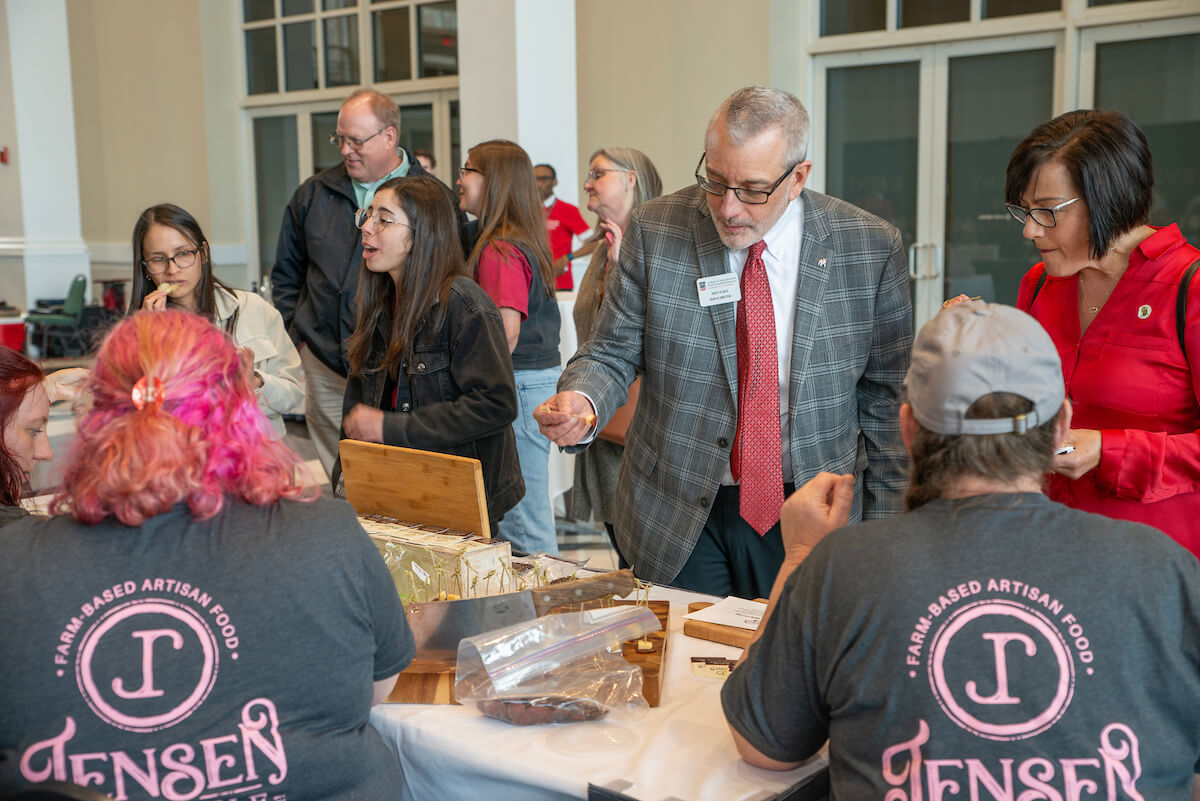 The final round of this year’s Flavor of Georgia Competition will premiere the Savor the State: A Flavor of Georgia Tasting Experience. At past events, a short reception has preceded the event’s award ceremony, but now foodies are invited to sample the products vying for the top prize and make their choices known for the People’s Choice Award. (Photo by Dennis McDaniel)