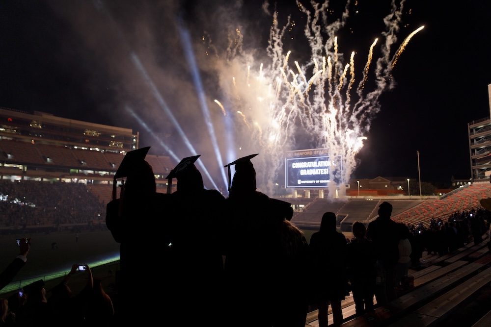 UGA Commencement ceremony