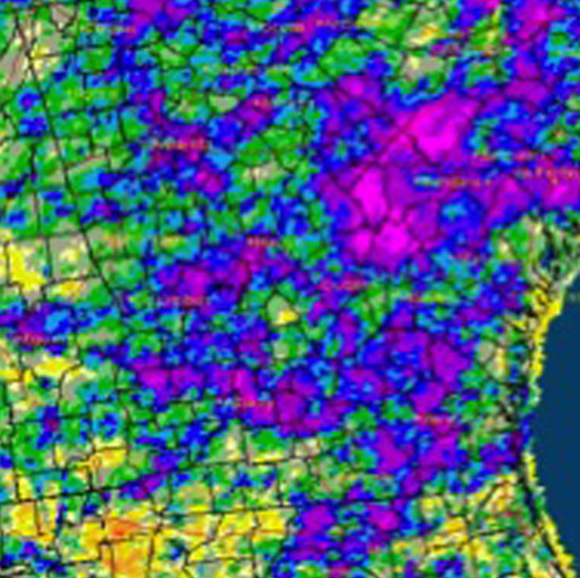 Although the exact state average rainfall is still being calculated, it appears that this was the wettest June since 2005, when the state average was almost eight inches of precipitation.Most of the state received higher than average rainfall.