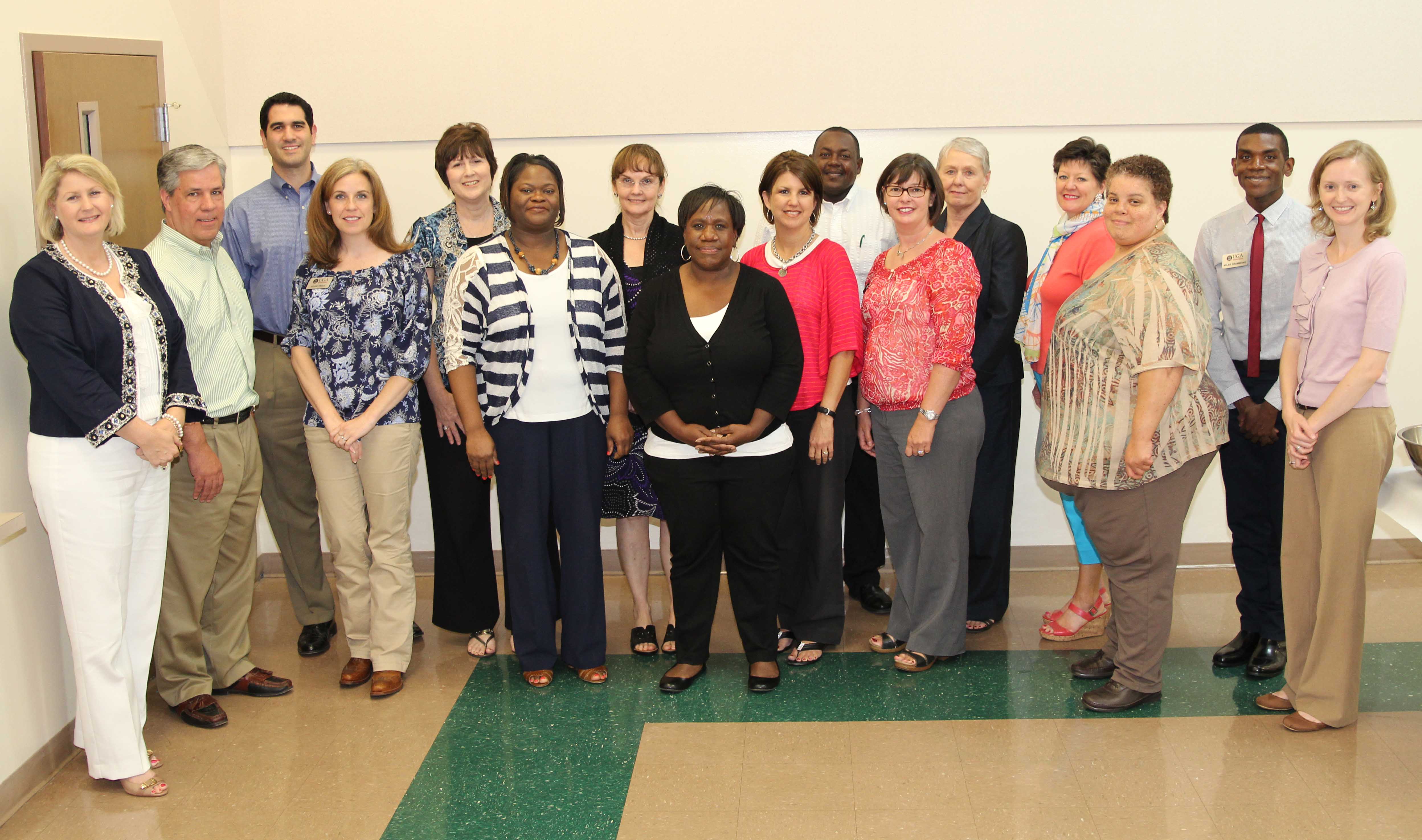 Members of the UGA Extension and UGA College of Family and Consumer Sciences' Strong African-American Families Program team celebrate the completion of the five year program in Tifton Monday, April 28.