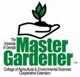 DeKalb County Master Gardener June Buechner is shown volunteering her time and expertise to tend a community garden.  She is one of the program's 2,500 active volunteers "working" in gardens across the state.