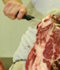 Ryan Crowe debones a chuck at the University of Georgia Meat Science Technology Center on the campus in Athens. Students learn all about meat processing, from harvest to the table, and the public can purchase high quality meats.