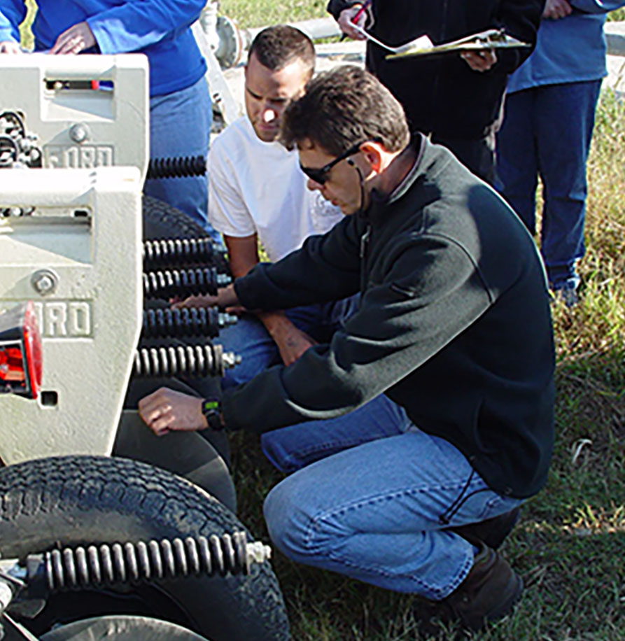 Pictured is George Vellidis in one of his introductory precision ag classes from previous years on the UGA Tifton Campus.