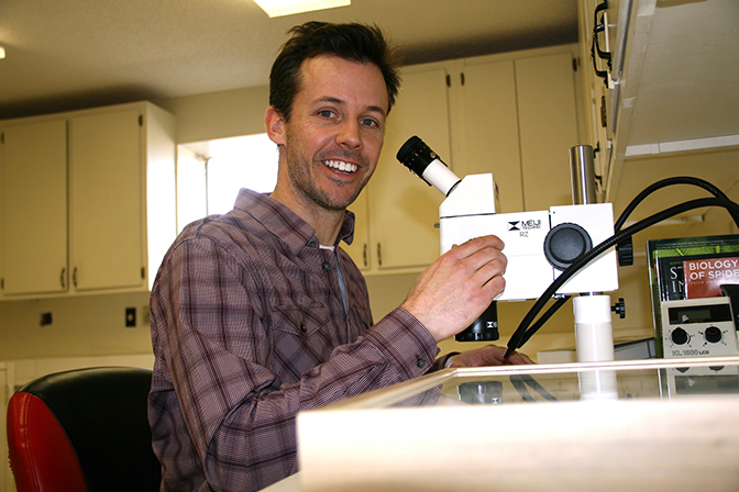 Jason Schmidt is UGA Tifton's newest entomologist.