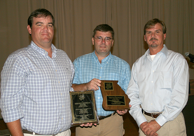 Calhoun County farmer Wesley Webb was the state's top peanut producer in yields per acre for 299 acres or less in 2014.