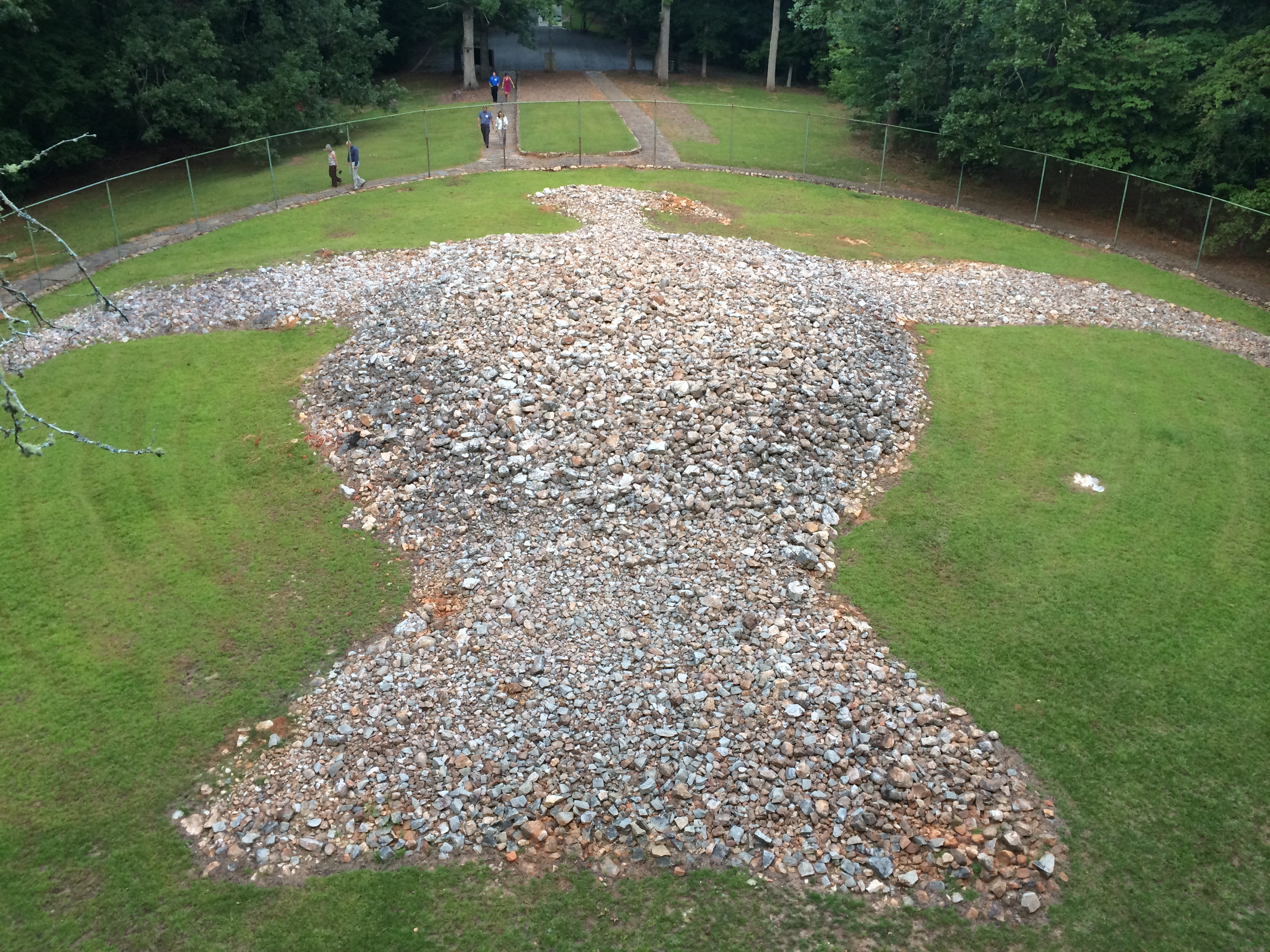 Native Americans built the Rock Eagle Effigy mound between 100-300 A.D.  The public is invited to learn more about the 120-foot wide eagle at a public history hike on Nov. 21.