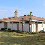 The Camp Jekyll Historic Pavilion is the only structure that was saved and restored from the original facility on the site. Built in 1955, it welcomed African Americans to the segregated beach as a place to congregate and picnic. It was later used as the 4-H center's canteen and gift shop.