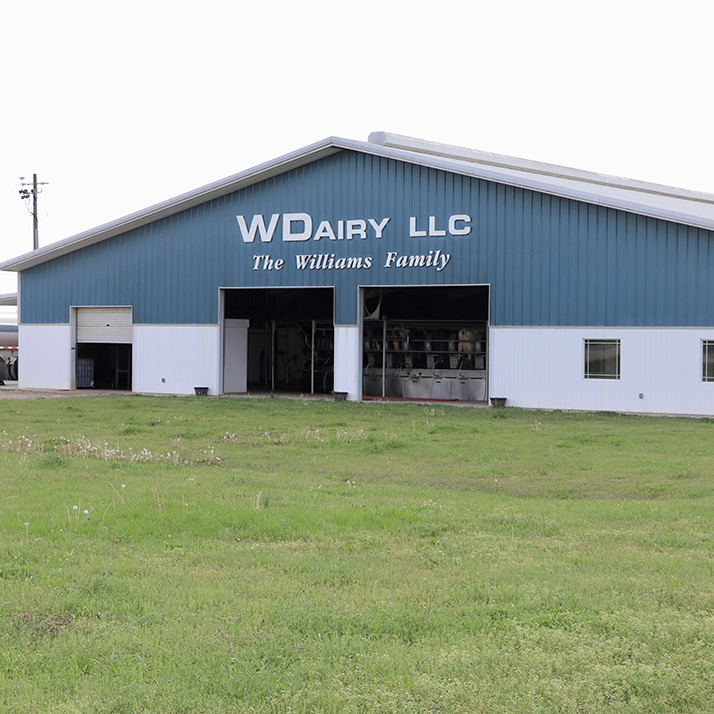 Everett Williams's dairy farm in Morgan County, WDairy, has been in operation since 1958 when his father transitioned from cotton farming to dairying. Today, a third generation is working on the farm.