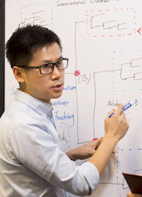 Xiangyu Deng, an assistant professor of food microbiology with the Center for Food Safety (CFS) on the UGA Griffin campus, has creating a cloud-based software tool that quickly classifies strains of salmonella, one of the most prevalent foodborne pathogens in the United States and worldwide.