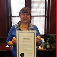 Pamela Turner, UGA Extension housing specialist, serves on the boards of the Georgia Healthy Home Coalition and the Rural Georgia Healthy Housing Advisory Board, both of which worked with Gov. Nathan Deal to proclaim June Healthy Homes Month.