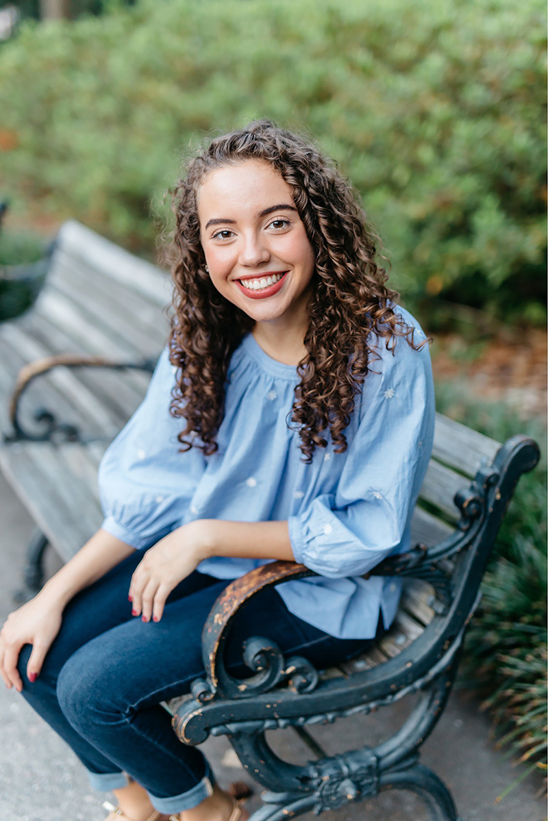 Other than being the creator of the Tie-Dye for Troops program, Sophia Rodriguez is a member of Georgia 4-H's performing arts group, Clovers and Company, and participates as a military ambassador and a Health Rocks! ambassador. She lives in Liberty County, Georgia, and competes in 4-H land judging, forestry judging and poultry judging.