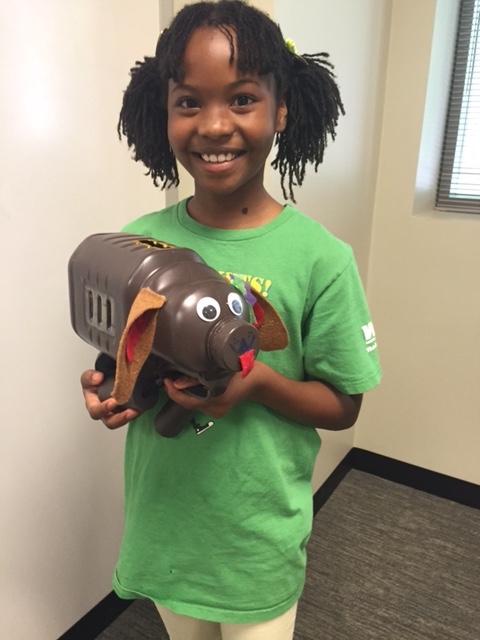 Tatiana Plummer, a Fulton County 4-H Club member, won first place at the elementary school level in the 2017 Georgia Saves Make Your Own Piggy Bank Contest. Georgia elementary and middle school students have until March 15 to enter this year's contest.