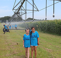 4-H members enjoyed a trip to UGA's Stripling Irrigation Research Park for 4-H20 camp on Wednesday, June 6.