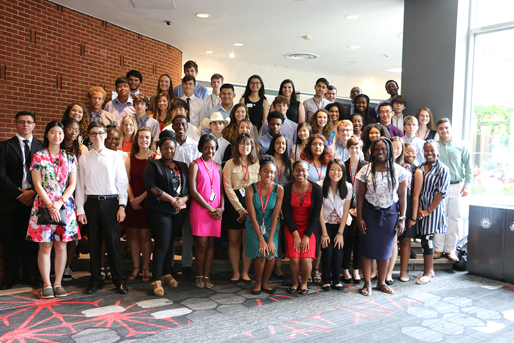 This year 59 Young Scholars represent more than 35 high schools from across the state spent six weeks working with researchers in the UGA College of Agricultural and Environmental Sciences.