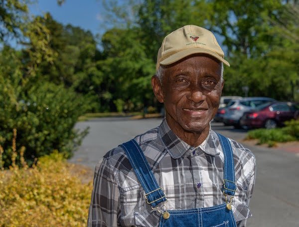 At 75, Frank Williams is retired from his position as the groundskeeper for the University of Georgia Coastal Georgia Botanical Garden at the Historic Bamboo Farm in Savannah, Georgia. But he still works there three days a week and he hasn't slowed down a bit.