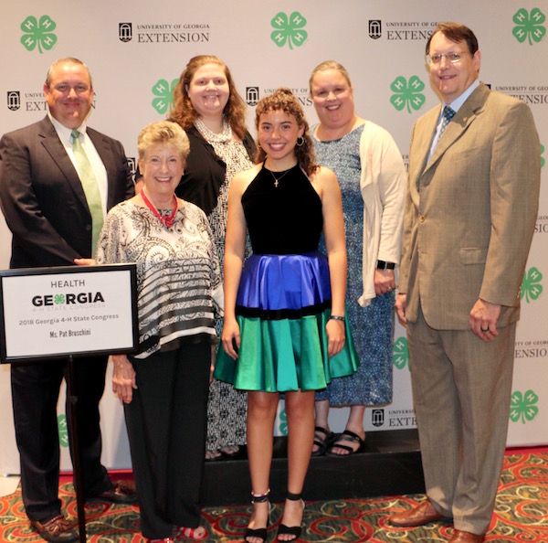 Sophia Rodriguez of Liberty County is among the 50 Georgia 4-H members who were awarded first place in their category during State 4-H Congress held July 24-27. Rodriguez competed in the health category.