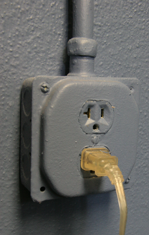 Electrical outlets feed power to appliances wether they are turned on or not.