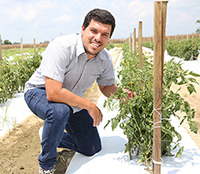 Andre da Silva is the new Extension vegetable specialist on the UGA Tifton campus.