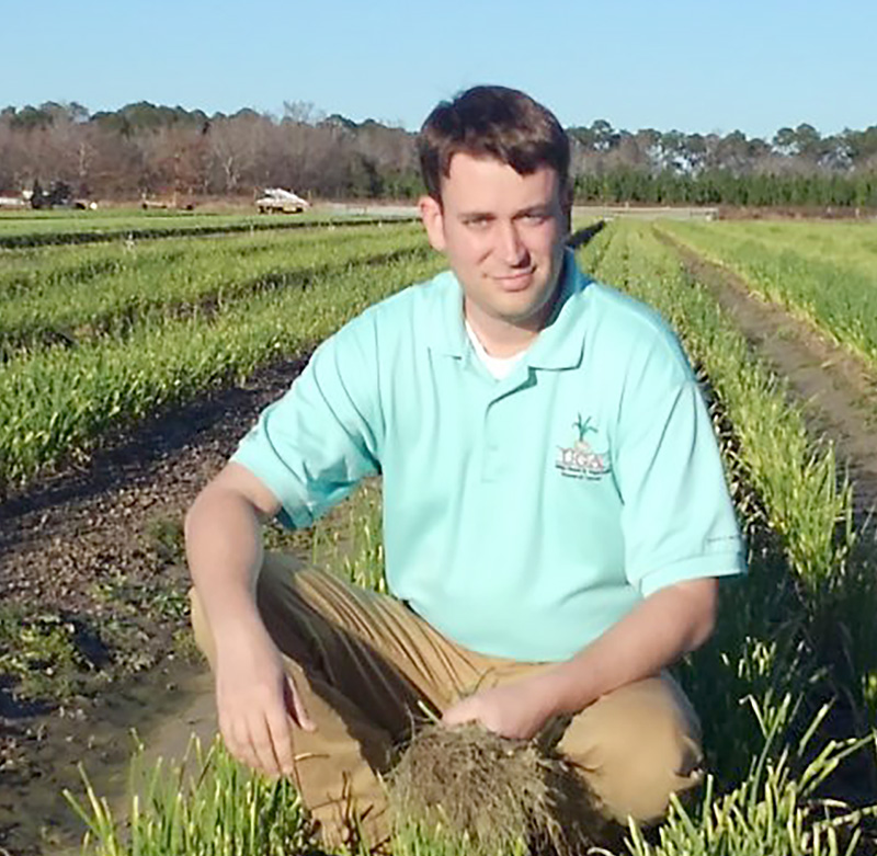 Chris Tyson is the new area onion agent at the Vidalia Onion and Vegetable Research Center in southeast Georgia. Tyson previously worked as a UGA Extension Agriculture and Natural Resources agent in Tattnall County.
