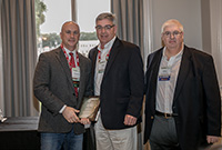 UGA's Tim Coolong was recognized at the Southeast Regional Fruit and Vegetable Conference on Saturday, January 12, 2019. Coolong received the Donnie H. Morris Award of Excellence in Extension.