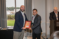 UGA's Bhabesh Dutta was recognized at the Southeast Regional Fruit and Vegetable Conference on Saturday, January 12, 2019. He was named to the first class of Fruit and Vegetable 40 under 40 award winners.