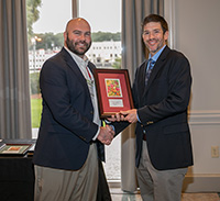 UGA Extension Agent Shane Curry (Appling County) was recognized at the Southeast Regional Fruit and Vegetable Conference on Saturday, January 12, 2019. He was named to the first class of Fruit and Vegetable 40 under 40 Award winners.