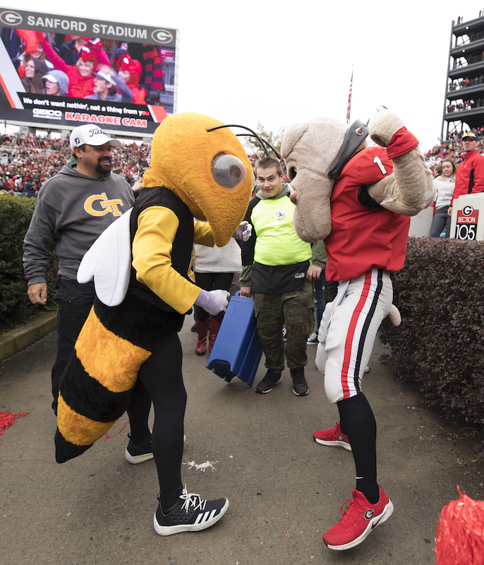 When the University of Georgia and Georgia Tech interact, especially around Thanksgiving, they’re typically colliding on the football field for another historic round of clean, old-fashioned hate. But what you see on the gridiron is 180 degrees from the relationship the two schools share in Georgia farm fields where they work in harmony — and often full-fledged partnership — to improve the productivity and profitability of various sectors of Georgia agriculture.