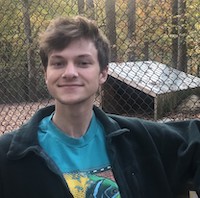 Justin Stevenson, who studies environmental economics and management will use his Ratcliffe Scholarship to spend a semester in Zurich, Switzerland, studying sustainability. During his time in Athens, he volunteered at Bear Hollow Zoo, where he was occasionally allowed to feed the animals.
