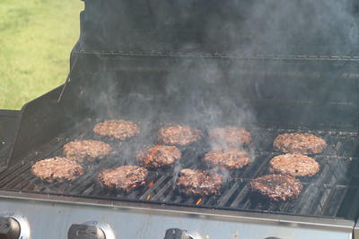 The only way to know that meat is truly cooked is by checking its temperature with a thermometer. Ground beef should reach at least 160 degrees Fahrenheit in the center to be safe. Color, especially that of ground beef, can be very misleading. (file photo)