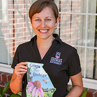 Camden County Agriculture and Natural Resources agent Jessica Warren (pictured) worked with Martin Wunderly, area water agent for UGA Extension’s Northeast District, to develop the Georgia Green Landscape Stewards curriculum.
