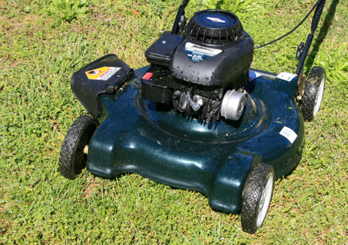 A push lawn mower