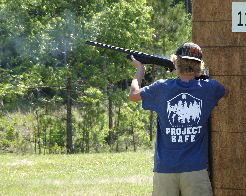 Youth earned the right to participate by shooting a minimum score at one of 12 area qualifying matches held throughout the state and hosted by UGA Extension staff and 4-H SAFE-certified coaches.