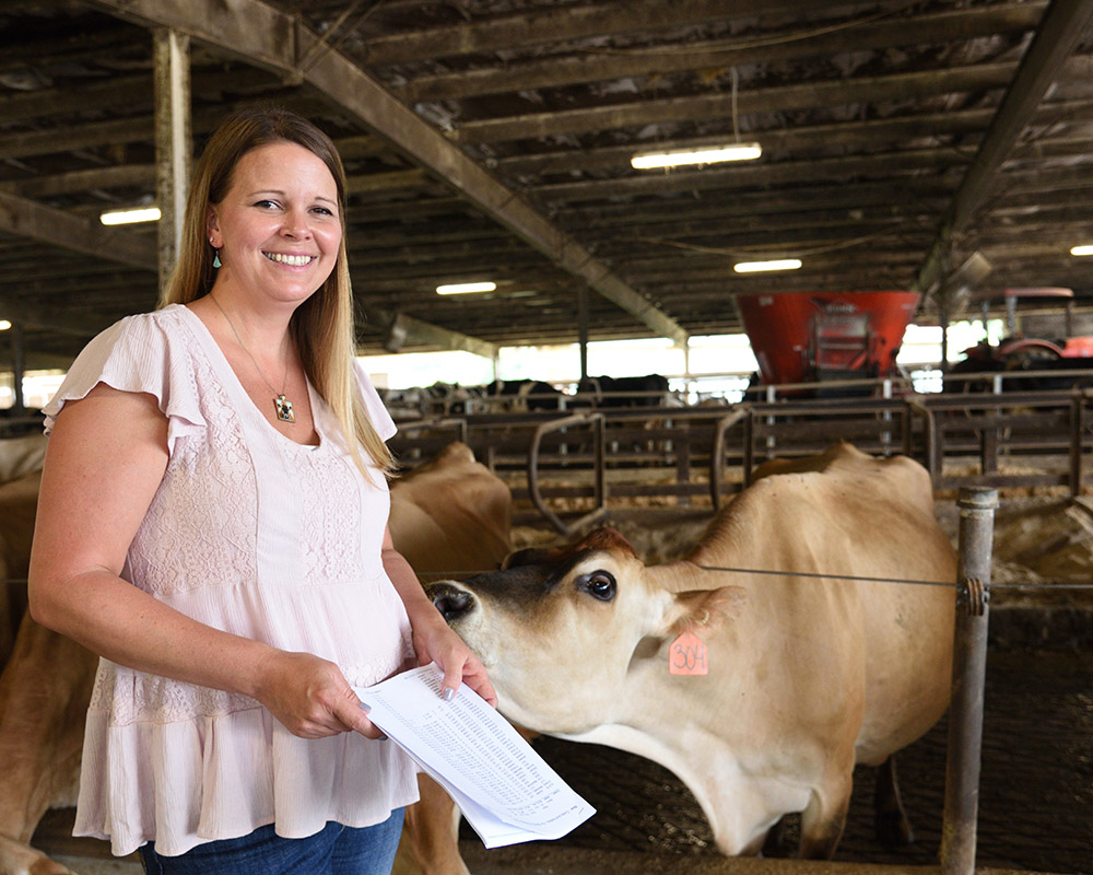Upon joining UGA in 2013, Assistant Professor Jillian Bohlen sought to diversity the dairy cattle herd in the Department of Animal and Dairy Science at the UGA College of Agricultural and Environmental Sciences.