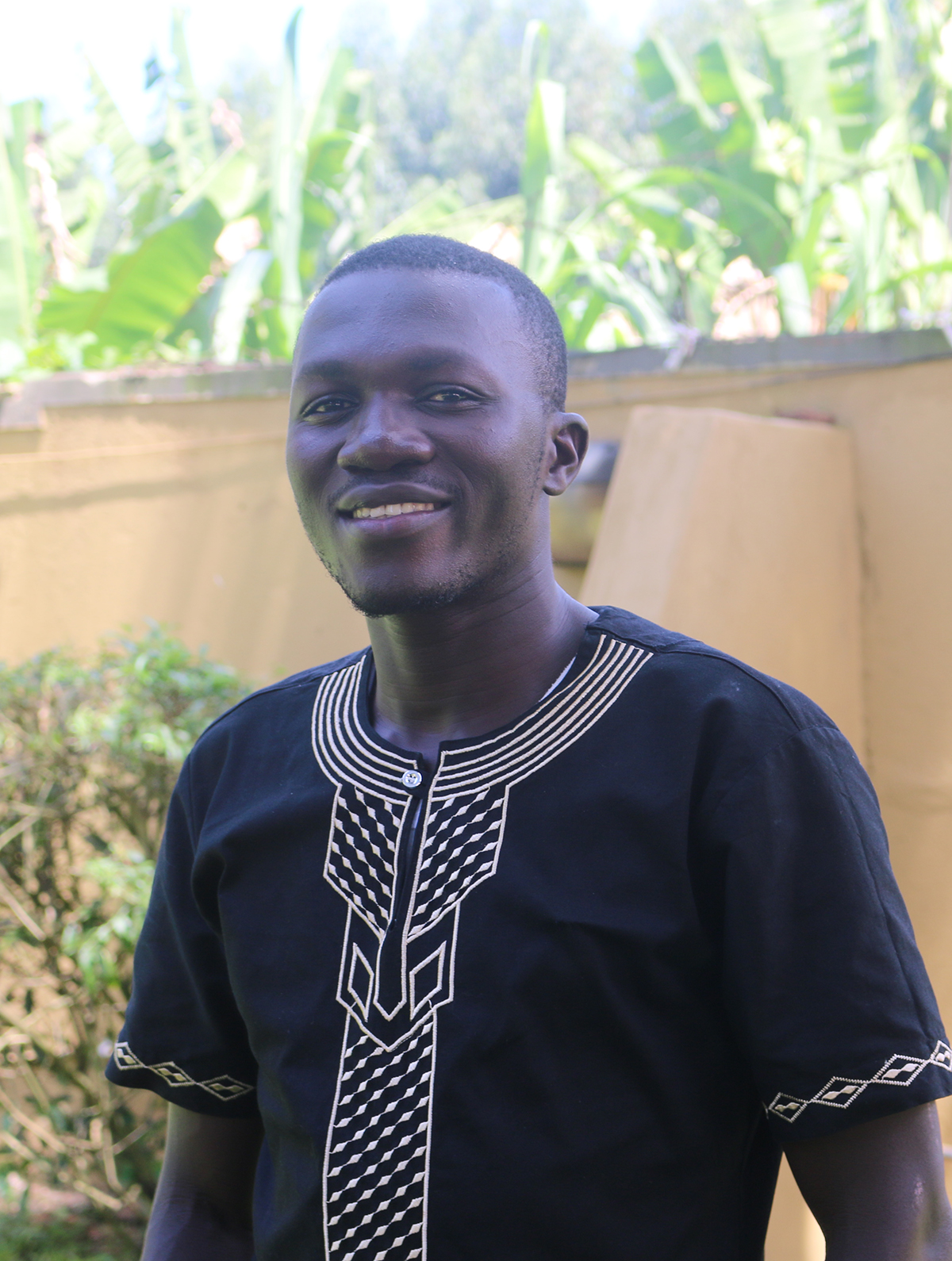 Henry Ssendagire, a master's student at Makerere University in Uganda, is working on a project with the Feed the Future Innovation Lab for Peanut at UGA to find the alternative hosts for a devastating peanut disease, Groundnut Rosette Virus.