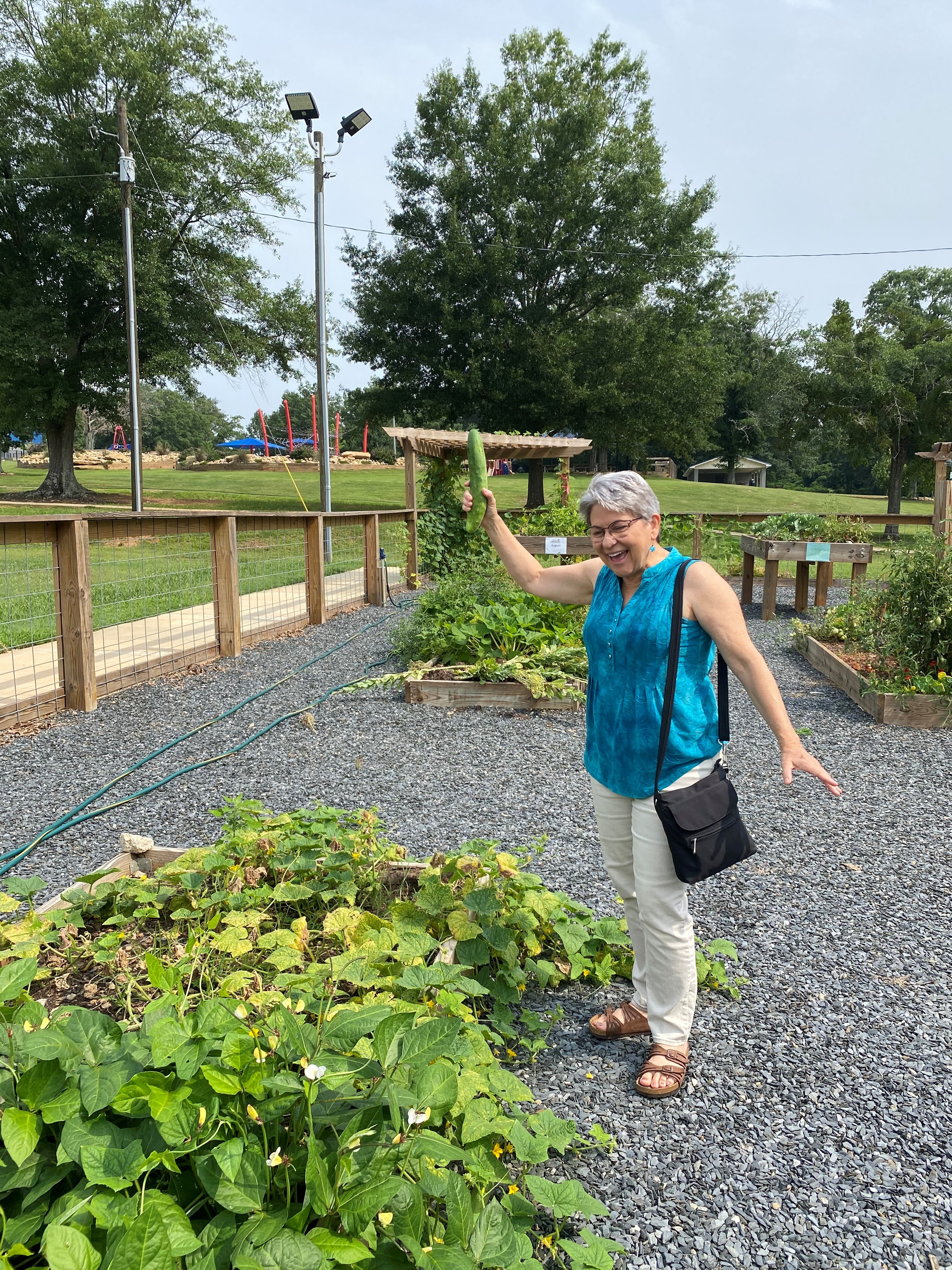 Ellen Bauske at Fairmont Community Garden