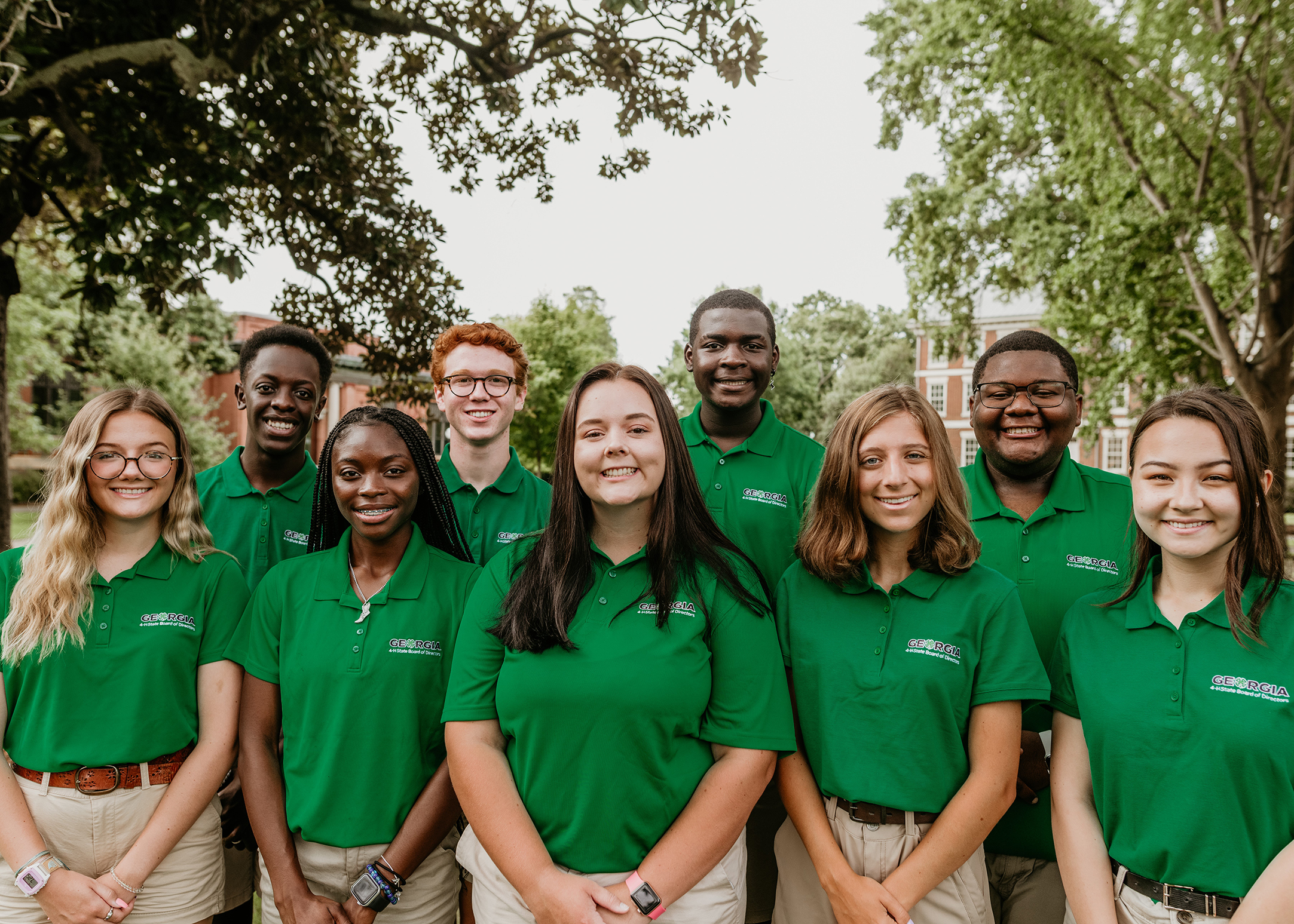 2021-2022 Georgia 4-H State Board of Directors group photo